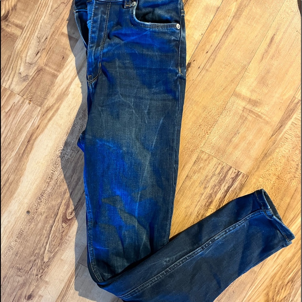 Zara high rise skinny jeans